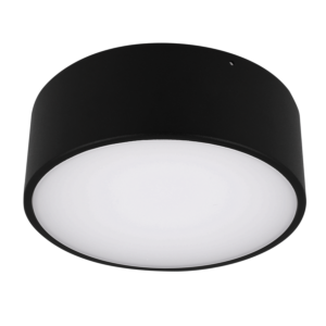 Plafonnier LED Hillsand noir 6W 3000K IP65