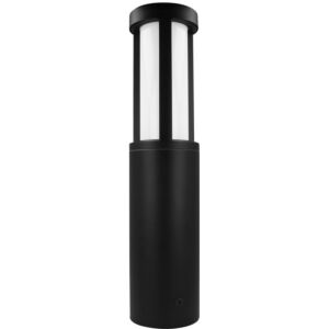 Borne LED basse Alesund noir 9W 3000K IP54 extérieur