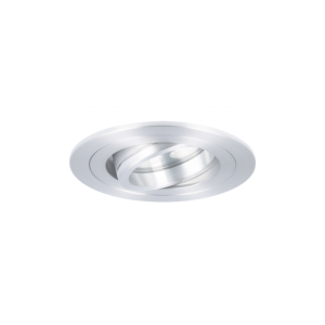 Spot LED encastrable Montella rond 5W 2700K aluminium IP65 dimmable orientable
