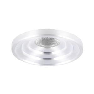 Spot LED encastrable Arola rond 3W 2700K aluminium IP55 dimmable