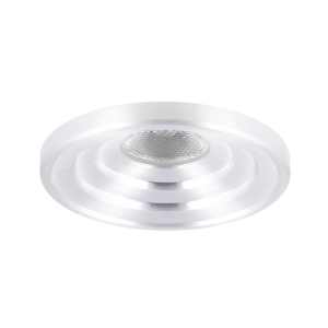 Spot LED encastrable Arola rond 3W 2700K aluminium IP55 dimmable