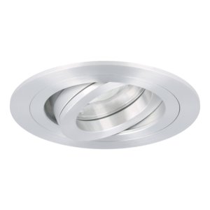 Spot LED encastrable Argenta rond 7W 2700K aluminium IP65 dimmable orientable