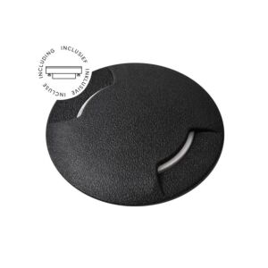 Spot au sol Ceci 2 GX53 noir IP67 rond ampoule incluse 3W 3000K/4000K/6500K