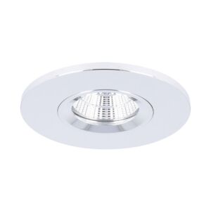 Spot en saillie Rivello rond chrome