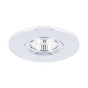Spot en saillie Rivello rond chrome