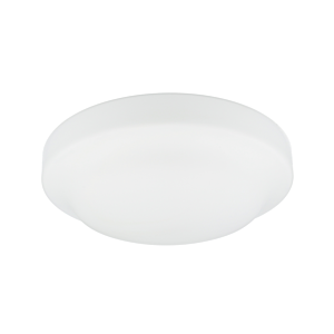 Plafonnier LED Carino rond 23 cm IP44 verre