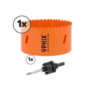 Scie-cloche HSS bimétal 82mm avec adaptateur 3/8''