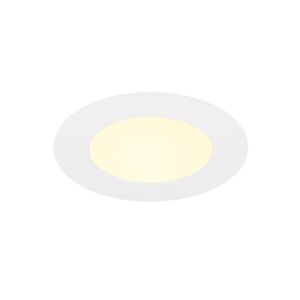 Plafonnier LED Premium Line 12cm blanc 9W 3000K IP44 dimmable