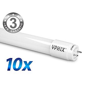 Tube LED T8 150cm Profit Pack de 10 22W 4000K verre