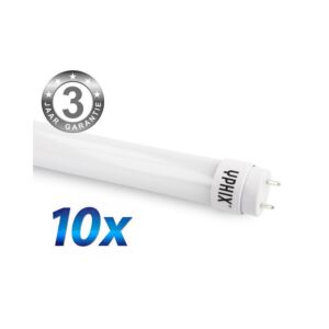 Tube LED T8 120cm Pro Pack de 10 18W 4000K