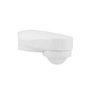Détecteur de mouvement LED d'angle en saillie blanche