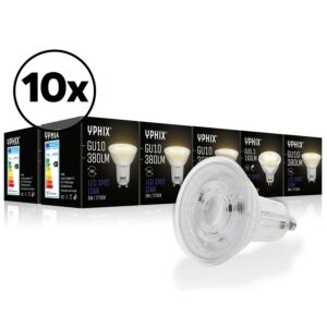 Ampoule LED GU10 Izar Pack de 10 36° 6W 2700K