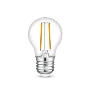 Ampoule LED filament E27 Polaris G45 2,2W 2700K