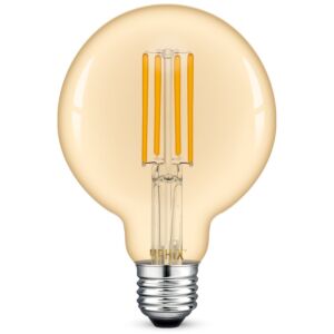 Ampoule LED filament E27 Atlas G95 7W 2200K dimmable ambré