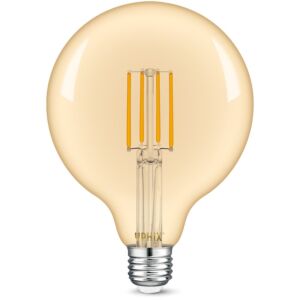 Ampoule LED filament E27 Atlas G125 7W 2200K dimmable ambré