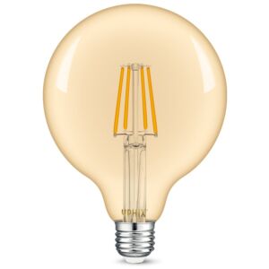 Ampoule LED filament E27 Atlas G125 4,5W 2200K dimmable ambré