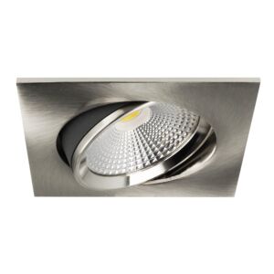 Spot LED Encastrable Eleanora carré en aluminium 6W dim to warm 2000K-3000K et Driver inclus IP44