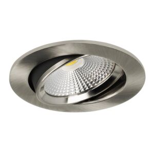Spot LED Encastrable Eleanora rond en aluminium 6W dim to warm 2000K-3000K et Driver inclus IP44