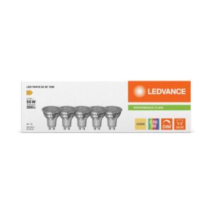 Ampoule LED GU10 Performance 5-Pack 36° 3,7W 3000K Dimmable