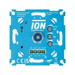 Variateur LED 0,3-200Watt Encastrable 230V Coupure De Phase Descendante