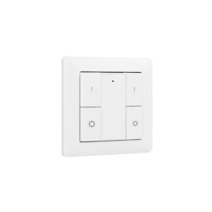 Commande murale sans fil Zigbee 1 zone avec dim séparément 