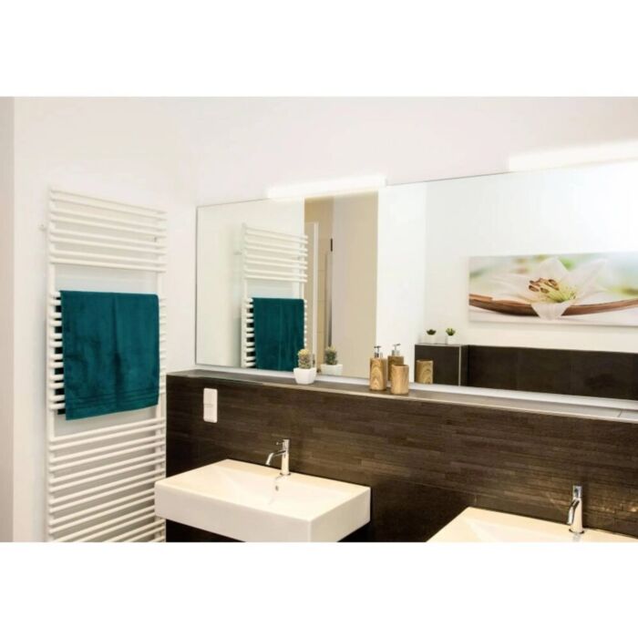 Éclairage miroir LED avec capteur pour changer luminosité 90cm Lotis 16,5W aluminium IP44