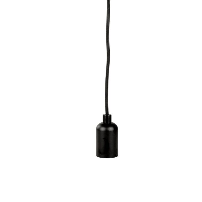 Lampe suspendue E27 Tint Aluminium Noir