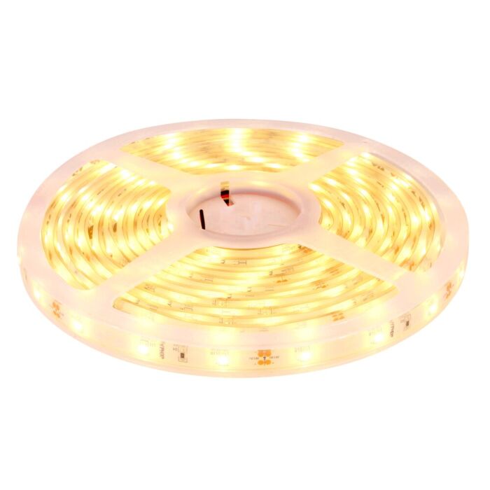Ruban LED 5m 12V 3000K IP68 150 SMD 3528 LEDS