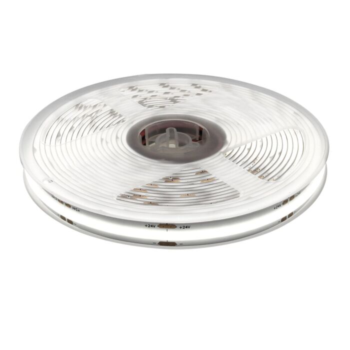 Ruban LED 5m 24V 6000K IP20 2400 COB LEDS