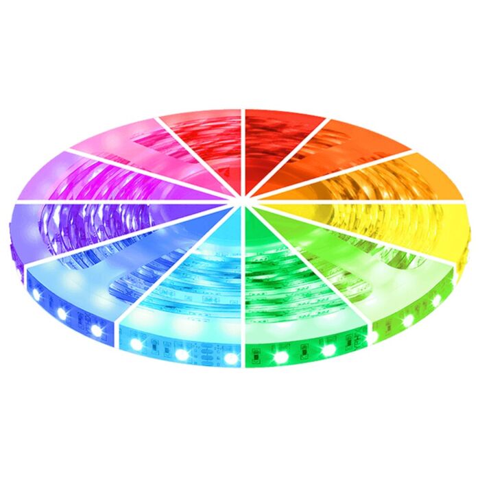Ruban LED 5m 24V RGB IP20 300 SMD 5050 LEDS