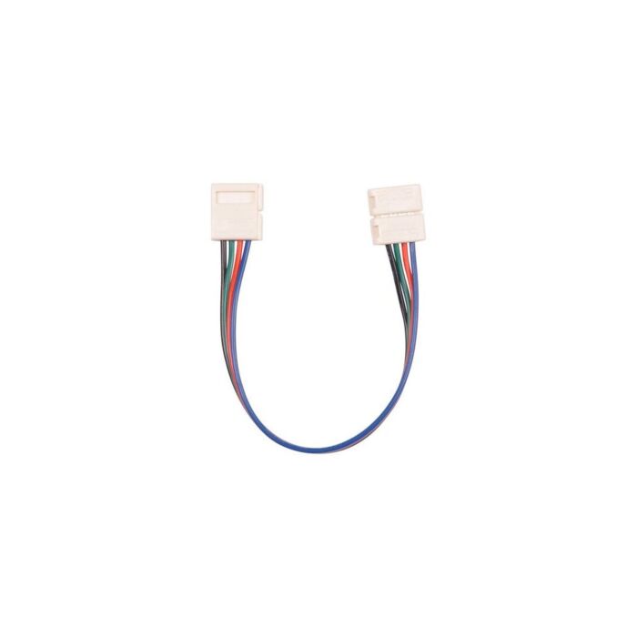 Connecteur de ruban LED ruban à ruban 12V et 24V RGB 5050 SMD IP20 avec 15 cm fil