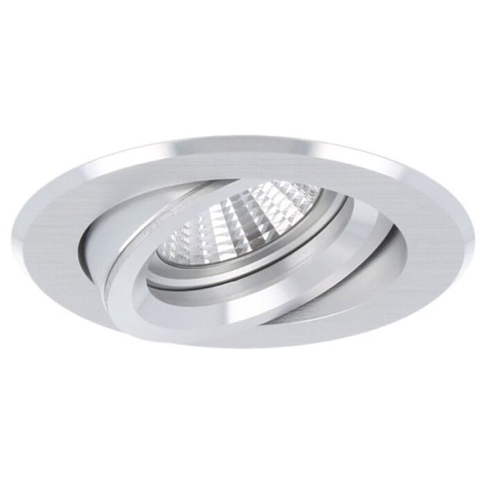 Spot encastrable Verona rond aluminium orientable avec ressorts