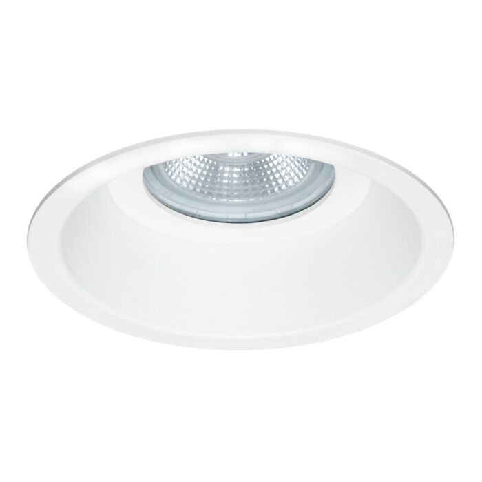 Spot encastrable Arezzo rond blanc profond avec ressorts de serrage IP20