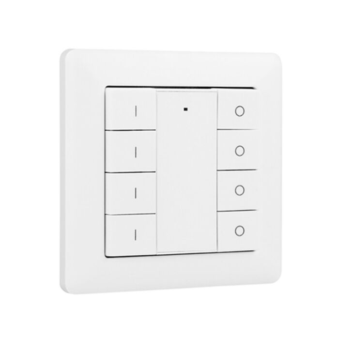 Commande murale sans fil Zigbee 4 zones