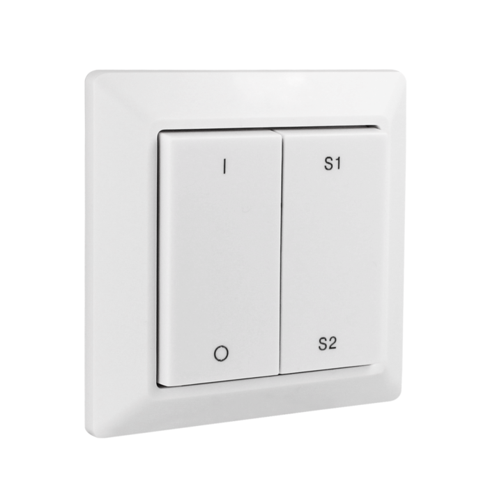 Commande murale sans fil Zigbee 1 zone cinétique