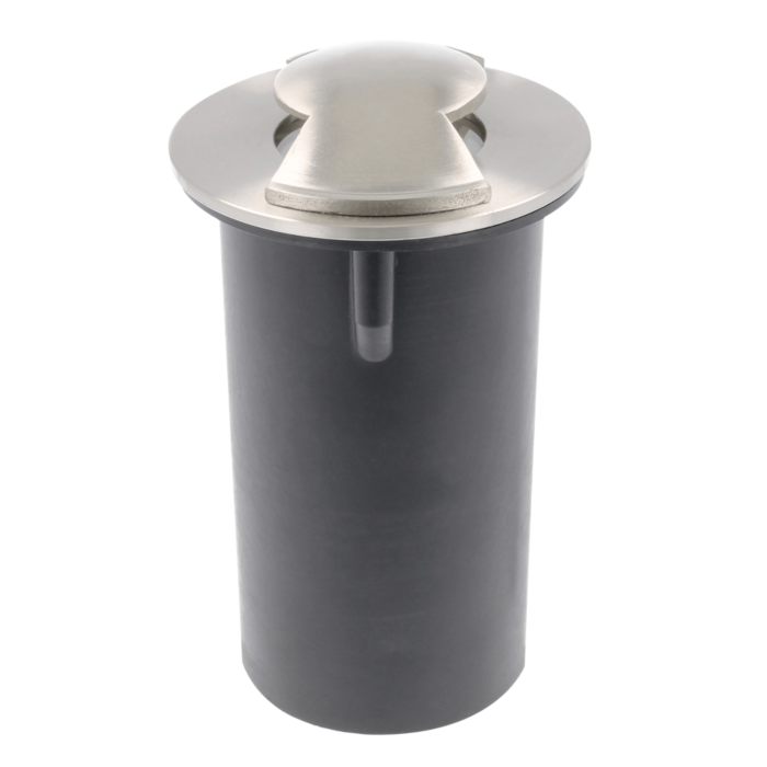 Spot au sol Luna 2 GU10 inox IP67 rond