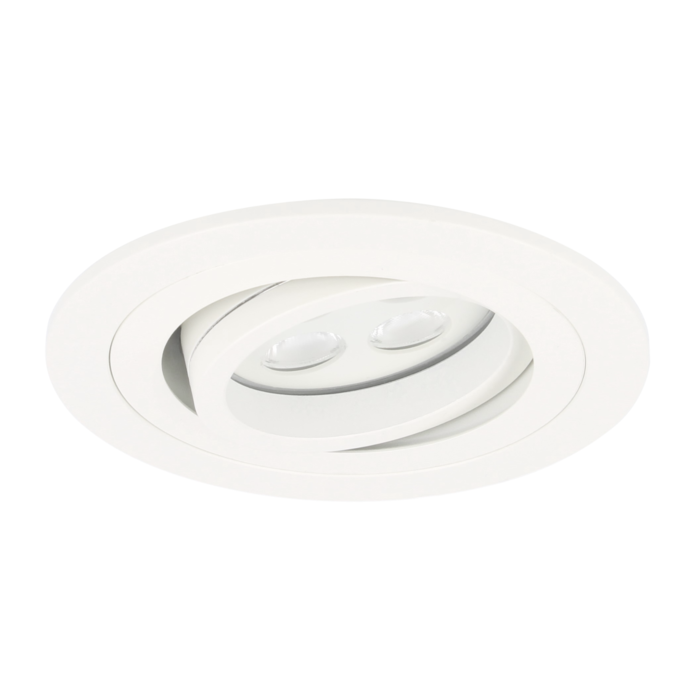 Spot LED encastrable Plafond Orientable Blanc 5W