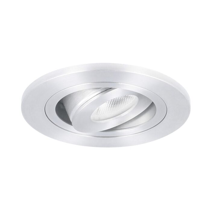 Spot LED encastrable Monza rond aluminium étanchéité IP65 dimmable