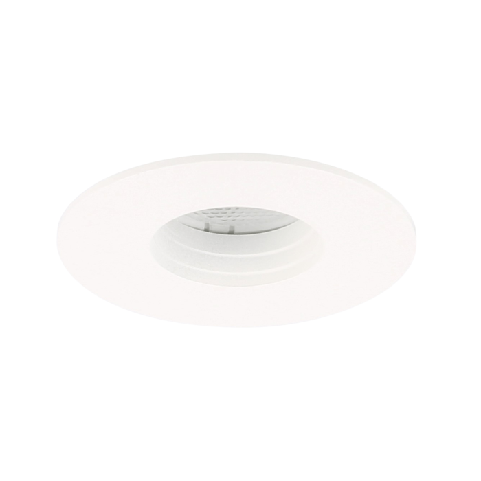 Spot LED encastrable Piatto rond 3W 2700K blanc IP55 dimmable