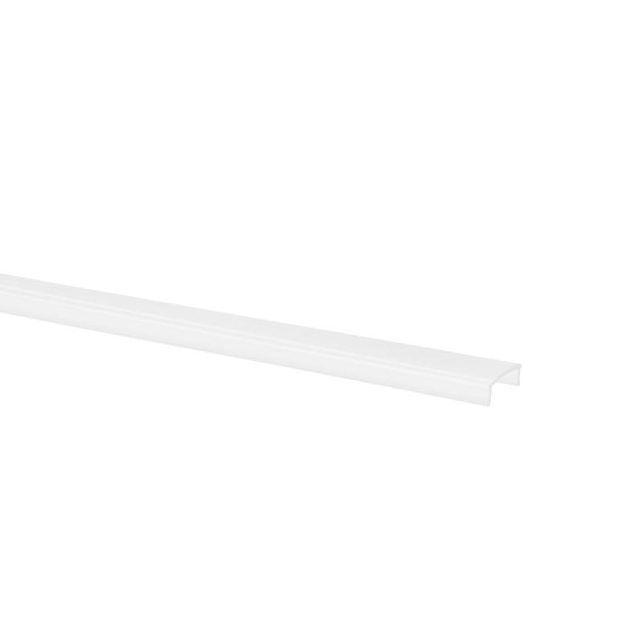 Couvercle opaque 1 mètre pour profilé ruban LED Potenza et Tarenta