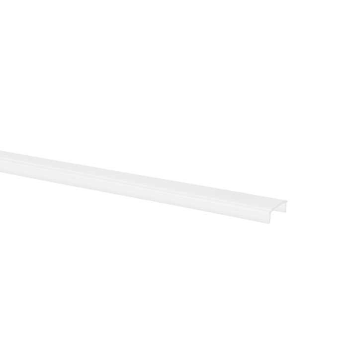 Couvercle opaque 1 mètre pour profilé ruban LED Potenza et Tarenta