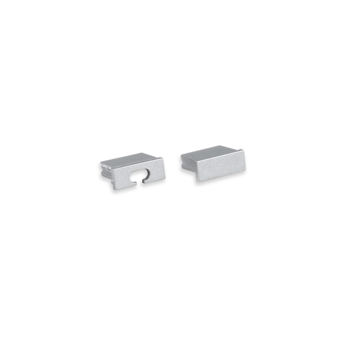 Embouts gris pour Profilé ruban LED Felita