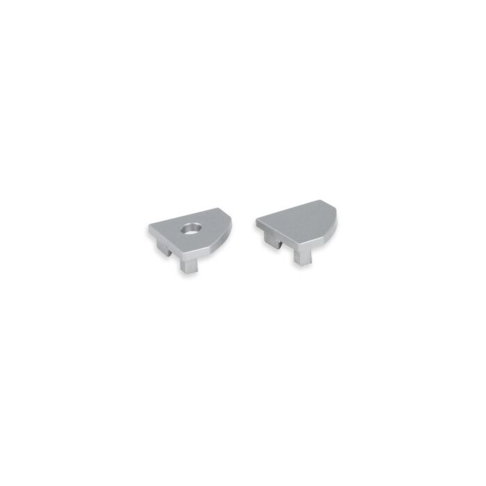 Embouts gris pour Profilé ruban LED Tarenta