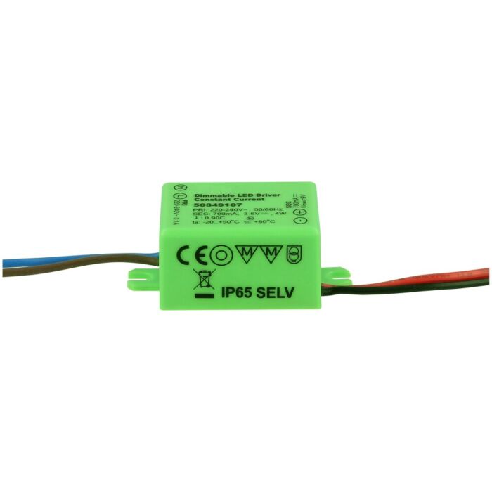 Driver LED 700mA Max. 4W 3-6V dimmable