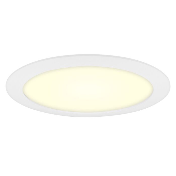 Plafonnier LED Premium Line 24cm blanc 15W 3000K IP44 dimmable