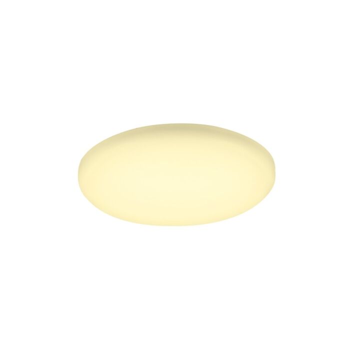 Plafonnier LED 7,5cm blanc encastrable 6W 3000K IP65 dimmable