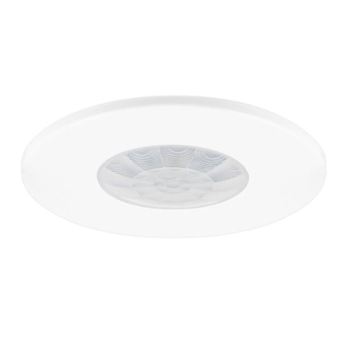 Détecteur de mouvement LED plafond encastrable blanc IP65