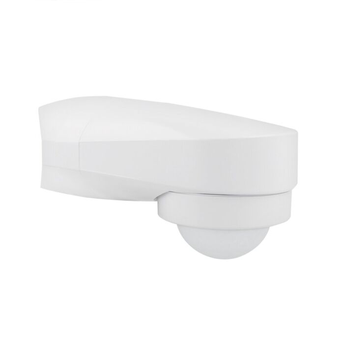 Détecteur de mouvement LED d'angle en saillie blanche 10m IP65