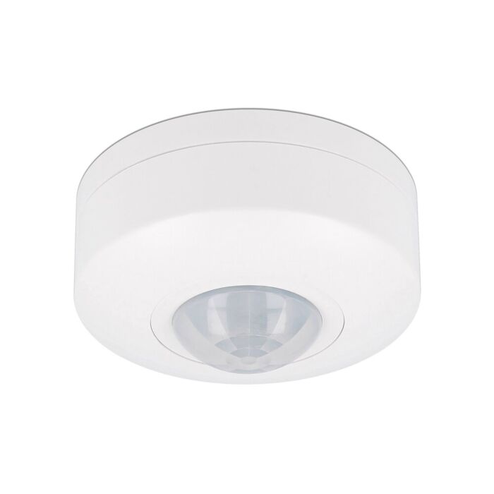 Détecteur de mouvement LED plafond saillie blanc 6m