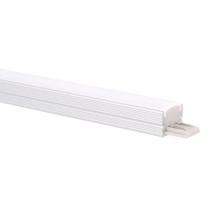 Baguette LED meuble 20cm saillie 3W 3000K aluminium dimmable 24V DC